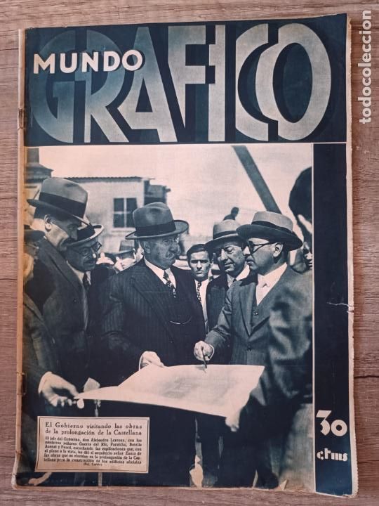 Coleccionismo de Revistas y Peri&oacute;dicos: MUNDO GR&Aacute;FICO N&ordm; 1102 - 14 DICIEMBRE 1932
