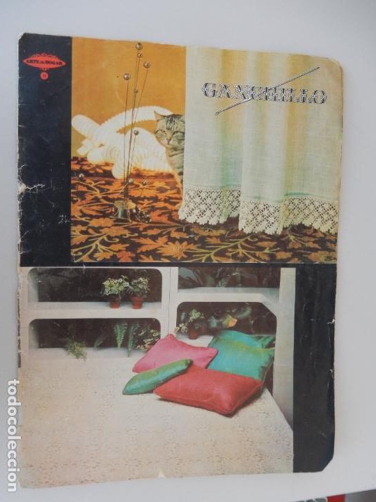 Coleccionismo de Revistas y Peri&oacute;dicos: ARTE DE HOGAR N&ordm; 8 GANCHILLO- EDICIONES ALFARO - 1973
