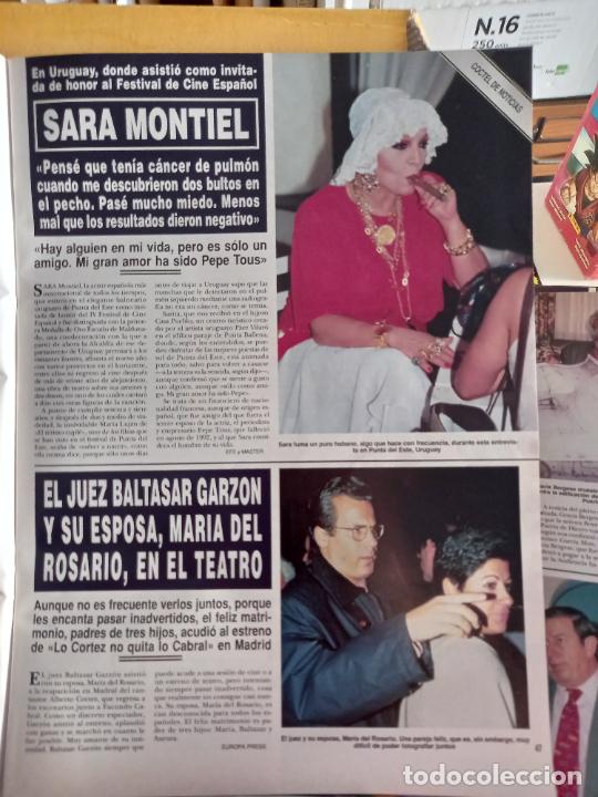 Coleccionismo de revistas y peri&oacute;dicos: SARA MONTIEL BALTASAR GARZON