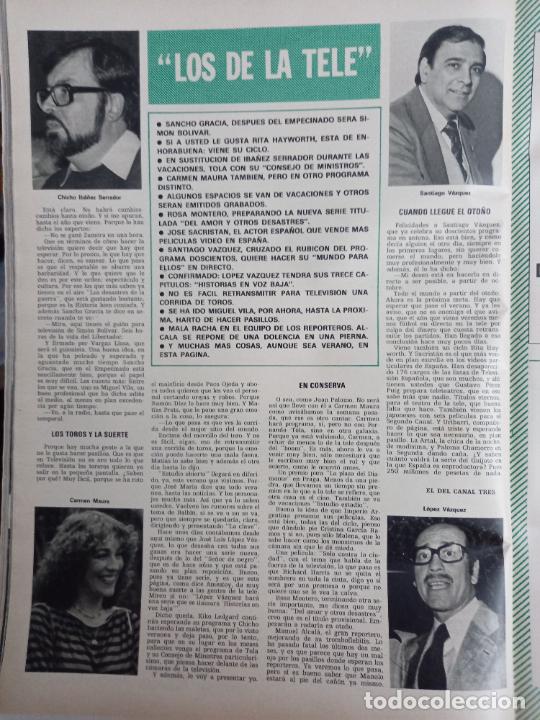 Coleccionismo de Revistas y Peri&oacute;dicos: CHICHO IBA&Ntilde;EZ SERRADOR SANTIAGO VAZQUEZ JOSE LUIS LOPEZ CARMEN MAURA
