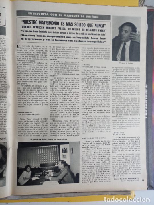 Coleccionismo de Revistas y Peri&oacute;dicos: EL MARQUES DE GRI&Ntilde;ON SOBRE ISABEL PREYSLER