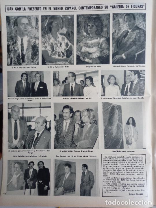 Coleccionismo de Revistas y Peri&oacute;dicos: JUAN GOMILA ANA BELEN LALO AZCONA JAIME PE&Ntilde;AFIEL CARMEN DIEZ DE RIVERA JOSE LUIS DE VILLALONGA GARRI