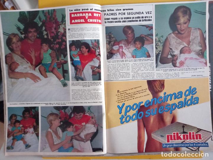 Coleccionismo de revistas y peri&oacute;dicos: BARBARA REY ANGEL CRISTO MISS ESPA&Ntilde;A ANUNCIO PIKOLIN