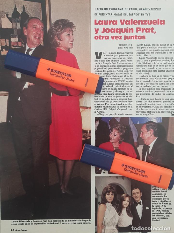 Coleccionismo de Revistas y Peri&oacute;dicos: Reportaje Laura Valenzuela / Joaqu&iacute;n Prat / Miguel Bos&eacute; 09.03.1988