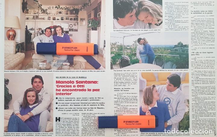 Sammeln von Zeitschriften und Zeitungen: Reportaje Manolo Santana 09.03.1988