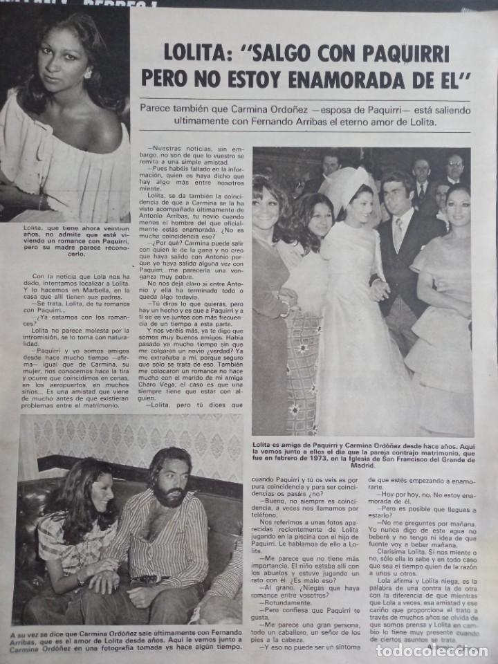 Collection Magazines and Newspapers: lola flores lolita paquirri carmina ordo&ntilde;ez