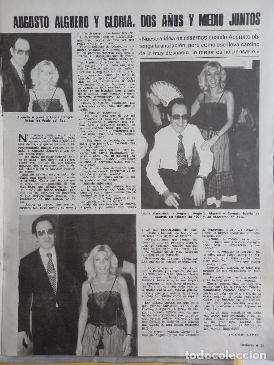 Collection Magazines and Newspapers: augusto alguero gloria