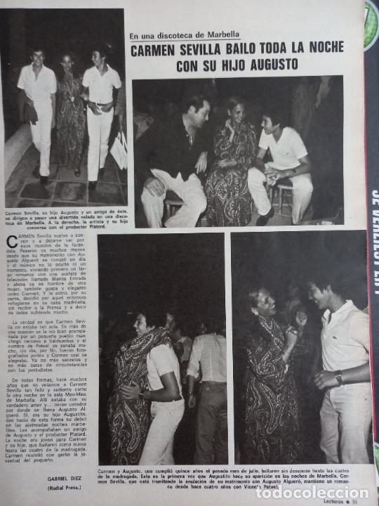 Coleccionismo de Revistas y Peri&oacute;dicos: AUGUSTO ALGUERO carmen sevilla