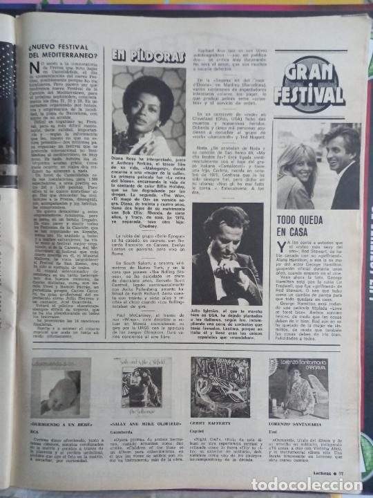 Coleccionismo de Revistas y Peri&oacute;dicos: diana ross julio iglesias george hamilton lorenzo santamaria santa maria