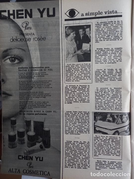 Colecionismo de Revistas e Jornais: anuncio chen yu farah diba minissima el coche mas peque&ntilde;o del mudo 1973
