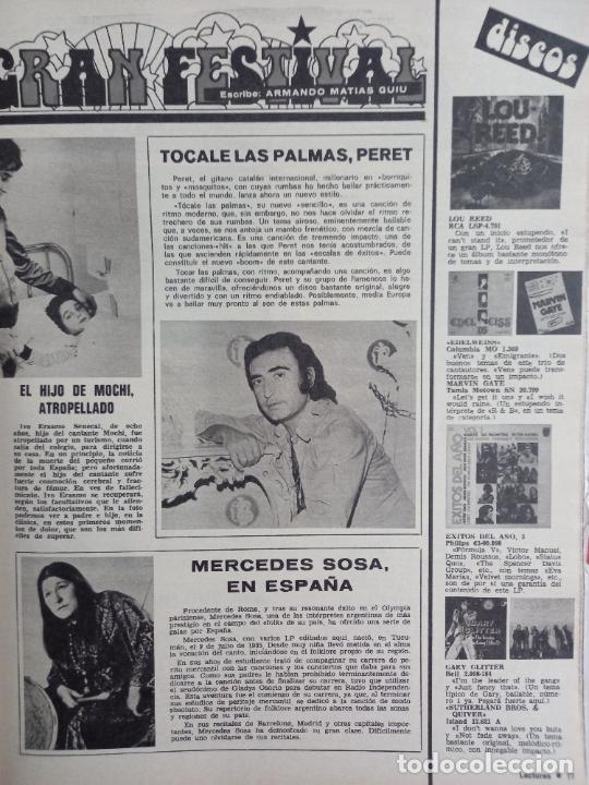 Coleccionismo de Revistas y Peri&oacute;dicos: peret mochi mercedes sosa lou reed marvin gaye