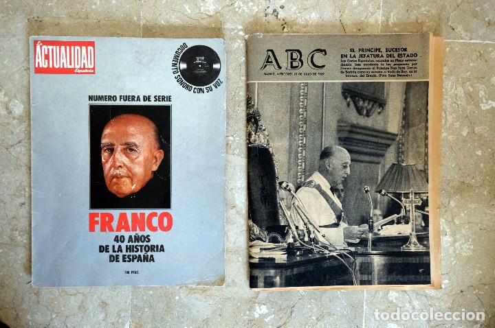 Coleccionismo de Revistas y Peri&oacute;dicos: ABC 23 DE JULIO DE 1969. DESIGNACI&Oacute;N JUAN CARLOS I COMO SUCESOR DE FRANCO+ REVISTA ACTUALIDAD