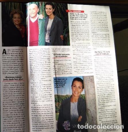 Coleccionismo de Revistas y Peri&oacute;dicos: recorte carmen sevilla mar flores jesus puente