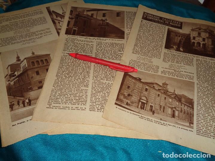 Coleccionismo de Revistas y Peri&oacute;dicos: RECORTE : FLORILEGIO CALLEJERO Y CONVENTUAL DE MADRID. ABC, ABRIL 1957