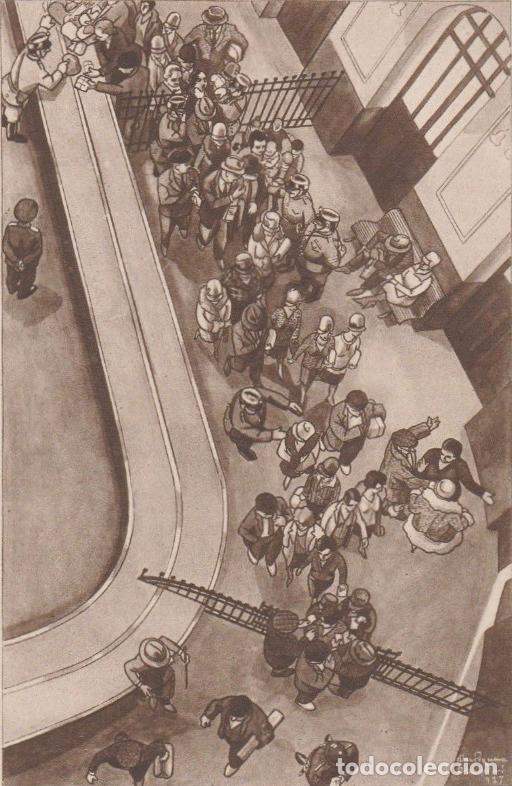 Coleccionismo de Revistas y Peri&oacute;dicos: La frontera del aeroplano / p&aacute;gina de humor por Antequera Azpiri - 1927