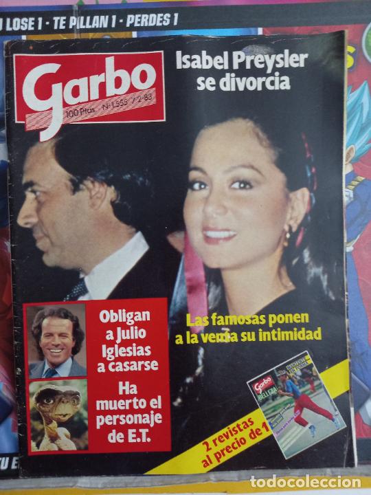 Coleccionismo de Revistas y Peri&oacute;dicos: recorte portada de isabel preysler et julio iglesias