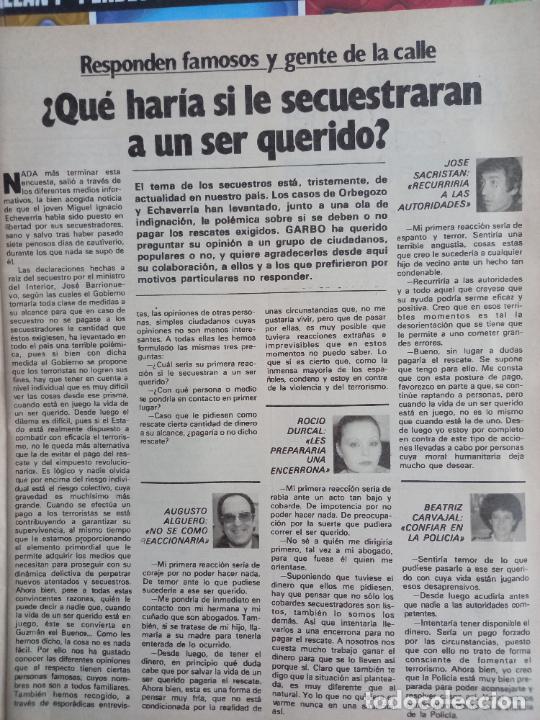 Coleccionismo de Revistas y Peri&oacute;dicos: rocio durcal augusto alguero beatriz carvajal jose sacristan