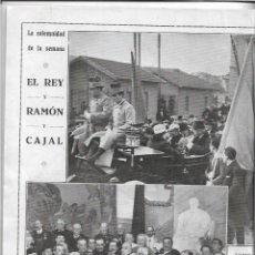 Coleccionismo de Revistas y Periódicos: 1925 ZARAGOZA REY HOMENAJE RAMON Y CAJAL BADALONA BENDICION CAMPANAS SAN JOSE CARTEL SEVILLA S SANTA
