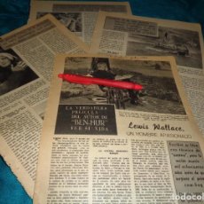 Coleccionismo de Revistas y Periódicos: RECORTE : LEWIS WALLACE, UN HOMBRE APASIONADO. AUTOR DE BEN-HUR. 7 FECHAS, JULIO 1961
