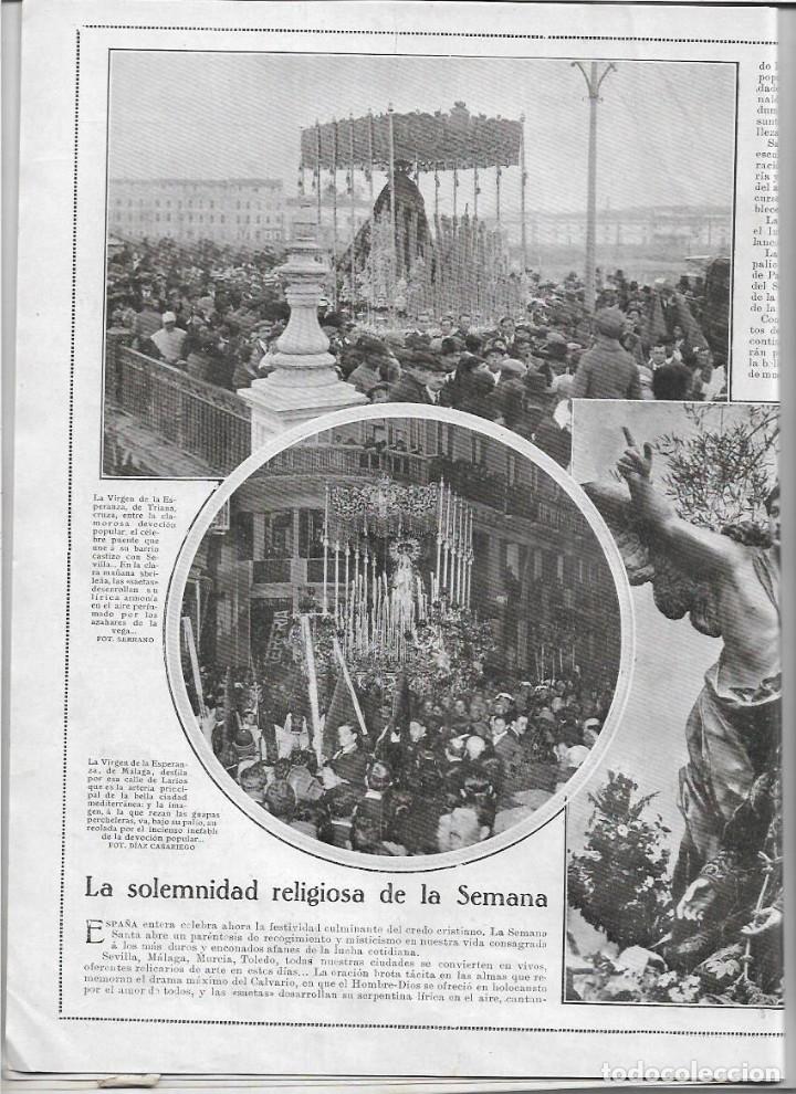 Coleccionismo de Revistas y Peri&oacute;dicos: A&Ntilde;O 1925 SEMANA SANTA ANGEL SALZILLO JESUS DEL GRAN PODER KODAK HENO DE PRAVIA PANTANO CIEZA INAUGUR