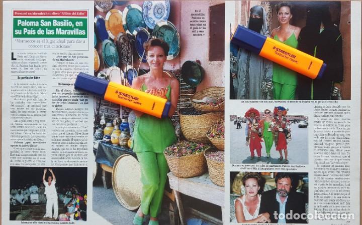 Coleccionismo de Revistas y Peri&oacute;dicos: Reportaje Paloma San Basilio 01.07.1994