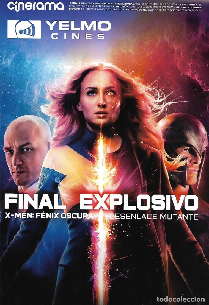 Colecionismo de Revistas e Jornais: SUPLEMENTO CINERAMA YELMO CINES N&ordm; 283 X-MEN FENIX OSCURA (3)