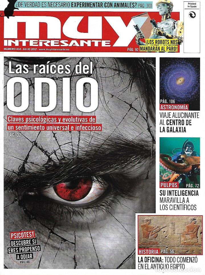 Colecionismo de Revistas e Jornais: REVISTA MUY INTERESANTE N&ordm; 434 JULIO 2017 (2)