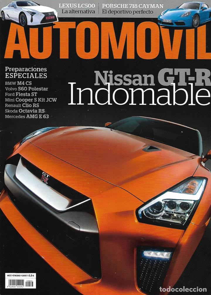 Coleccionismo de Revistas y Peri&oacute;dicos: REVISTA AUTOMOVIL N&ordm; 463, ENERO 2017