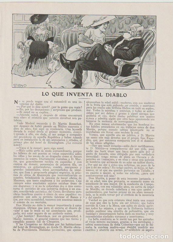 Collectionnisme de Revues et Journaux: Lo que inventa el diablo / Waldo A. Insua; dibujos de Sileno - 1912