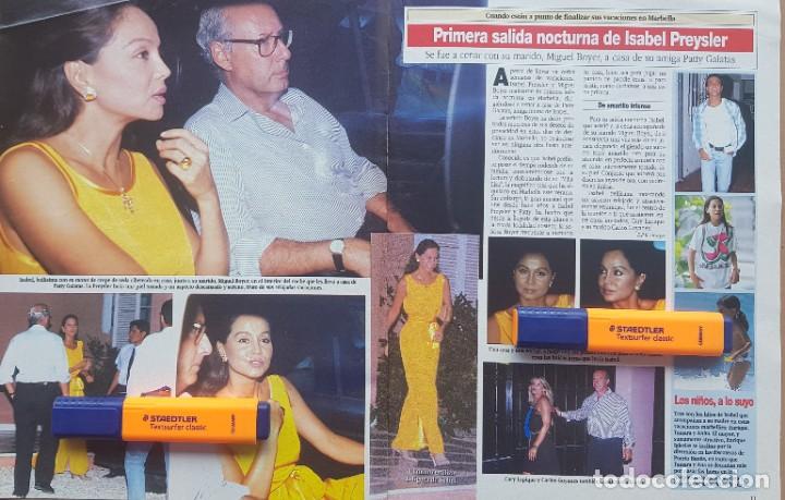 Coleccionismo de Revistas y Peri&oacute;dicos: Reportaje Isabel Preysler & Miguel Boyer 02.09.1994