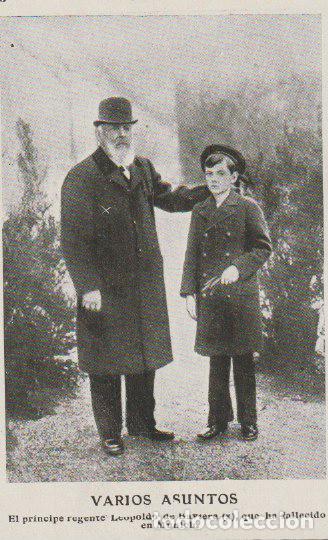 Coleccionismo de revistas y peri&oacute;dicos: El pr&iacute;ncipe regente Leopoldo de Baviera -1912