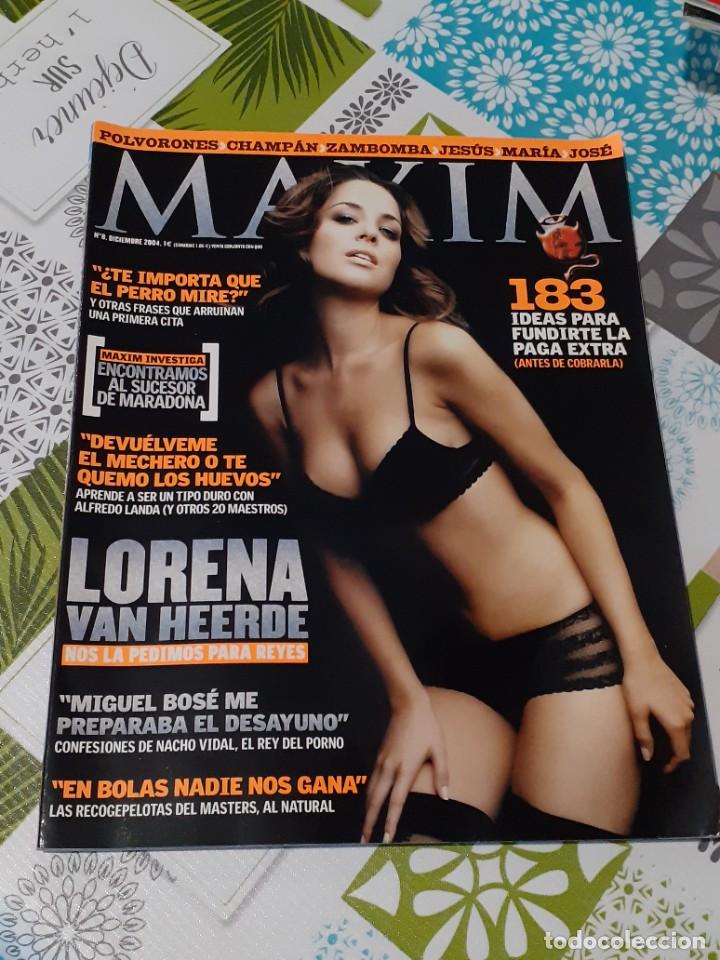 Sammeln von Zeitschriften und Zeitungen: REVISTA MAXIM N&ordm; 8 DICIEMBRE 2004 LORENA VAN HEERDE*