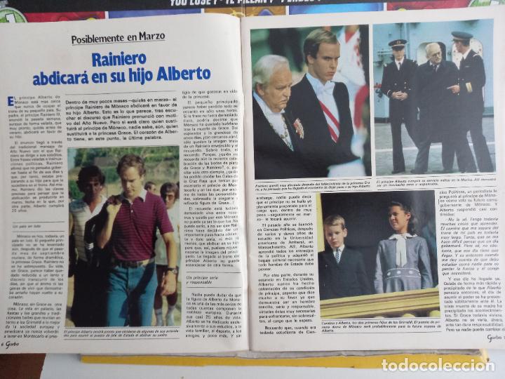 Coleccionismo de Revistas y Peri&oacute;dicos: RAINIERO DE MONACO ALBERTO CAROLINA