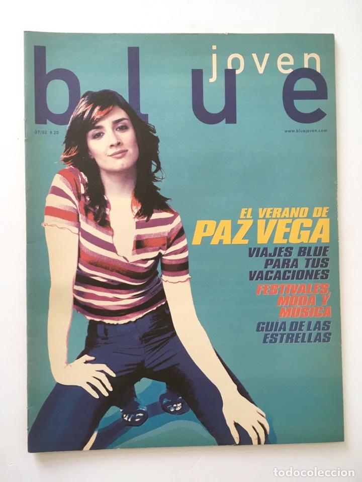 Coleccionismo de revistas y peri&oacute;dicos: REVISTA BLUE JOVEN BBVA - PAZ VEGA - N&ordm;20 JULIO 2002