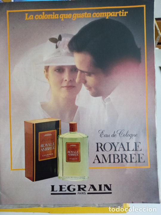 Collection Magazines and Newspapers: ANUNCIO ROYALE AMBREE LEGRAIN PARIS