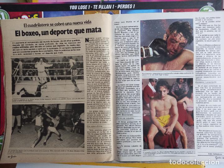 Coleccionismo de Revistas y Peri&oacute;dicos: BOXEO ROBERT DE RAY BOOM BOOM MANCINI NIRO