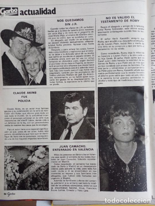 Coleccionismo de Revistas y Peri&oacute;dicos: LARRY HAGMAN JR dallas ROMY SCHNEIDER CLAUDE AKINS SHERIFF LOBO JUAN CAMACHO