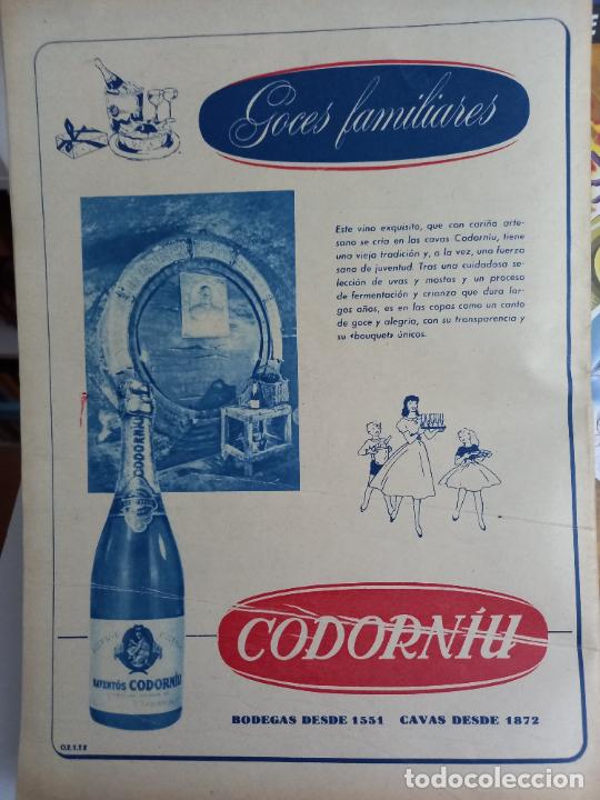 Coleccionismo de revistas y peri&oacute;dicos: ANUNCIO CAVA CODORNIU 1958