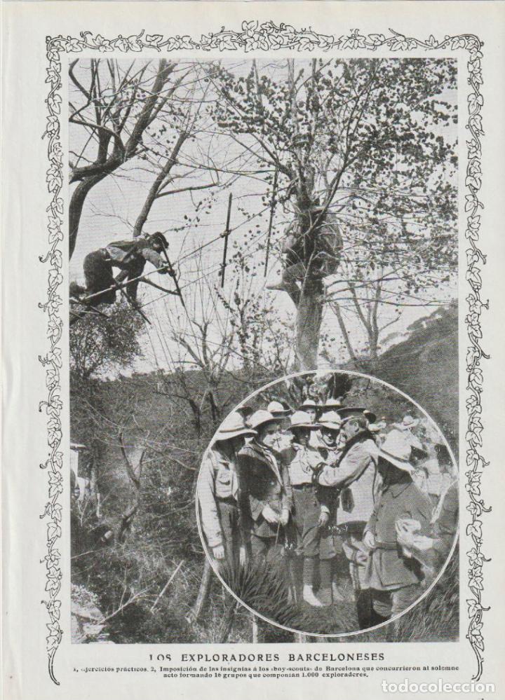Collezionismo di Riviste e Giornali: * BOY SCOUTS * Ejercicios pr&aacute;cticos de los exploradores barceloneses - 1913