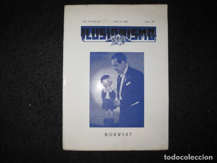 Collezionismo di Riviste e Giornali: MAGIA-SOCIEDAD ESPA&Ntilde;OLA ILUSIONISMO-N&ordm; 66-ABRIL 1950-VER FOTOS-(K-7146)