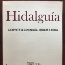 Coleccionismo de Revistas y Periódicos: REVISTA HIDALGUÍA DE GENEALOGÍA HERÁLDICA NOBLEZA Y ARMAS NÚMERO 346 347 AÑO 2011