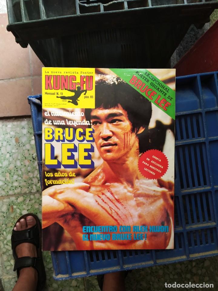 Coleccionismo de Revistas y Peri&oacute;dicos: La nueva revista Poster Kung-Fu n&ordm; 15