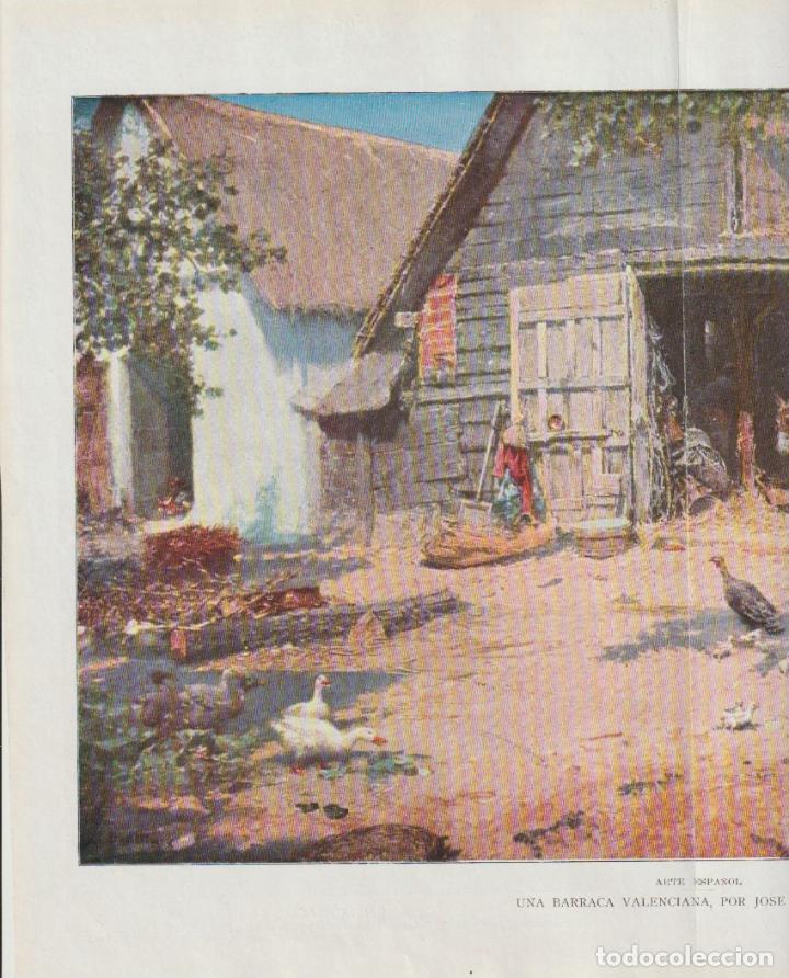 Coleccionismo de revistas y peri&oacute;dicos: * VALENCIA * Una barraca valenciana / por Jos&eacute; Benlliure - 1913