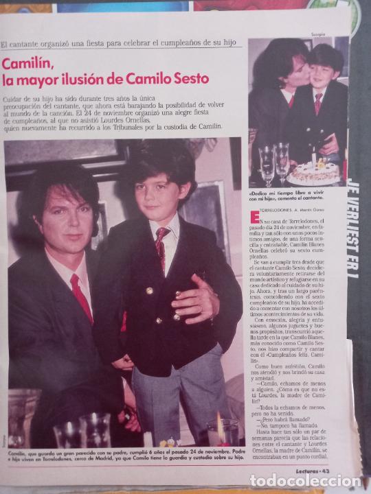 Coleccionismo de revistas y peri&oacute;dicos: camilo sesto camilin