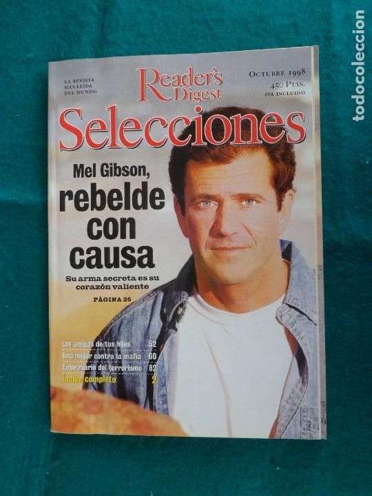Coleccionismo de revistas y peri&oacute;dicos: SELECCIONES DEL READER&acute;S DIGEST. Tomo CXVI. N&ordm; 695. Octubre 1998