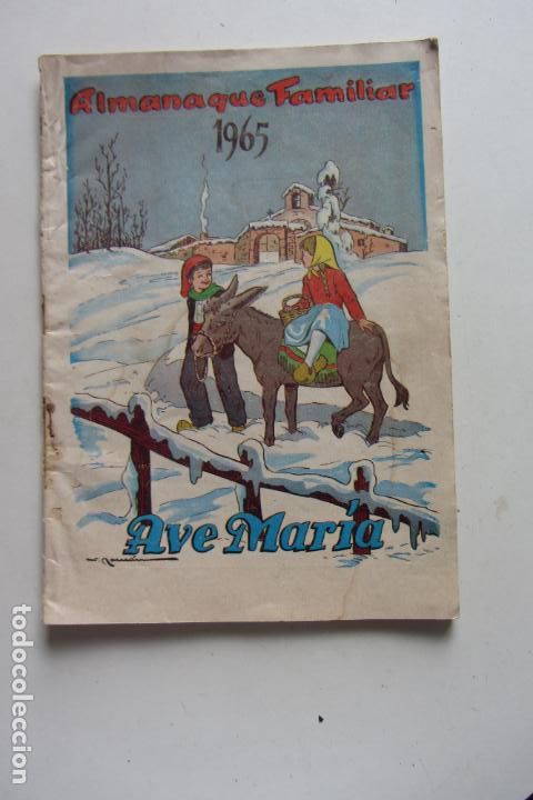Coleccionismo de revistas y peri&oacute;dicos: AVE MARIA ALMANAQUE FAMILIAR PARA 1965 ARX296