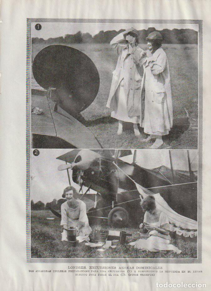 Collezionismo di Riviste e Giornali: * LONDRES * AVIACI&Oacute;N * Aviadoras inglesas - 1919