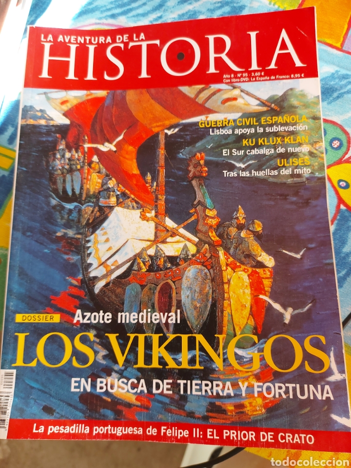 Coleccionismo de revistas y peri&oacute;dicos: LA AVENTURA DE LA HISTORIA. N&ordm; 95. LOS VIKINGOS