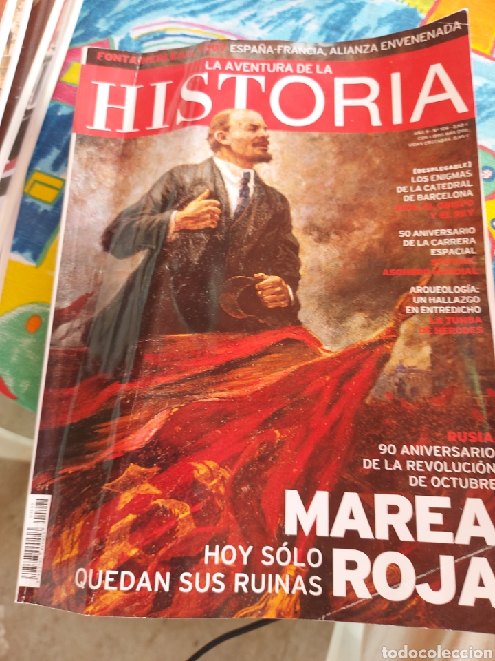 Sammeln von Zeitschriften und Zeitungen: LA AVENTURA DE LA HISTORIA. N&ordm; 108. MAREA ROJA - LA REVOLUCION RUSA