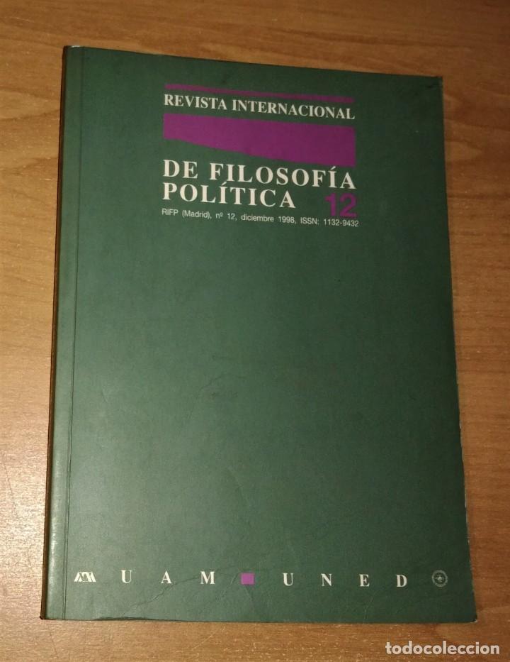 Collezionismo di Riviste e Giornali: REVISTA INTERNACIONAL DE FILOSOF&Iacute;A POL&Iacute;TICA 12, 1998 - ECONOM&Iacute;A Y DEMOCRACIA